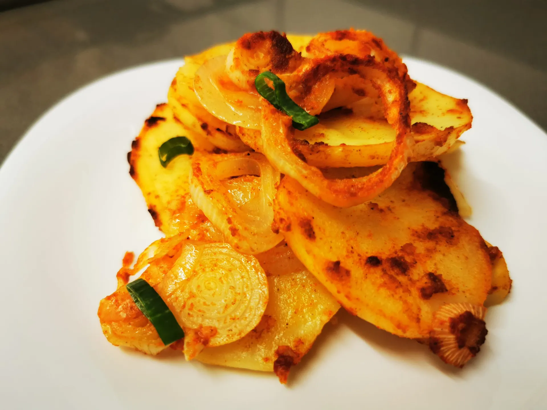 Papas asadas al horno